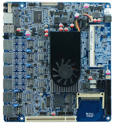 Firewall motherboard