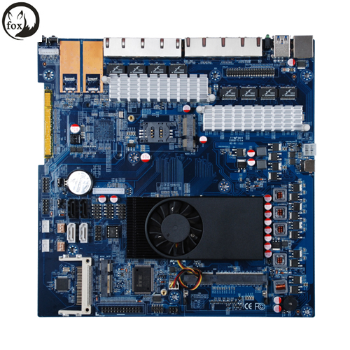 8 lan Network seurity MotherBoard